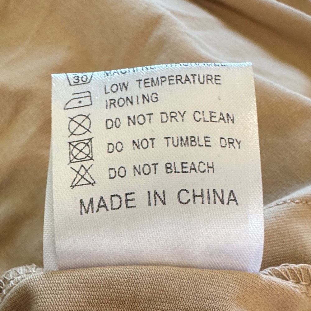 Women's 2XL Tan V-Neck‎ Short Sleeve Romper - Picture 8 of 8